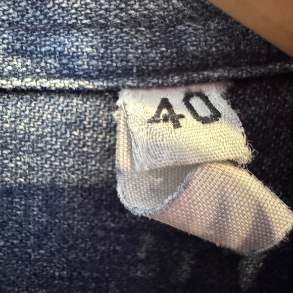 Helmut Lang Vintage Button-Up Shirt in Deep Indigo Size 40 - Picture 8 of 9